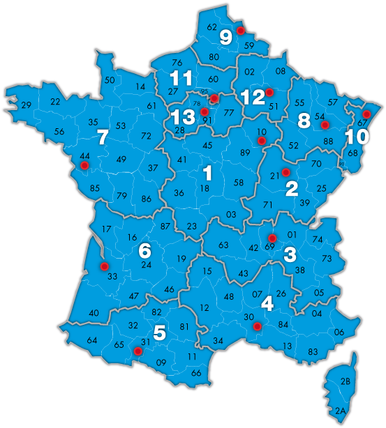 Carte de France